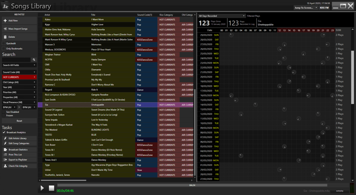 Jazler SOHO Radio Automation Software, 2 screen support, multiple ...